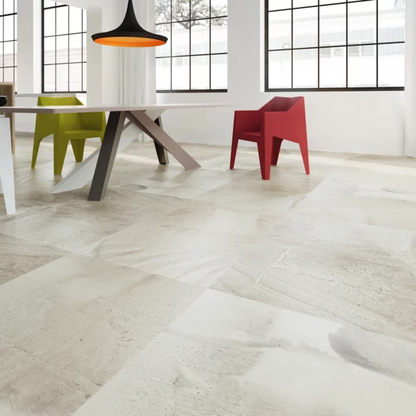 XSTONE Concrete Floor tiles white