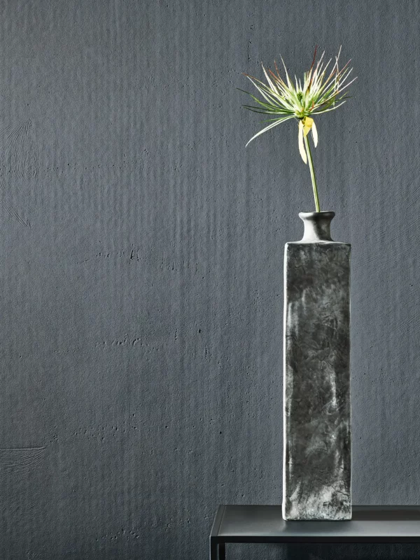 1006 XSTONE mineral veneer roll Concrete dark grey smooth