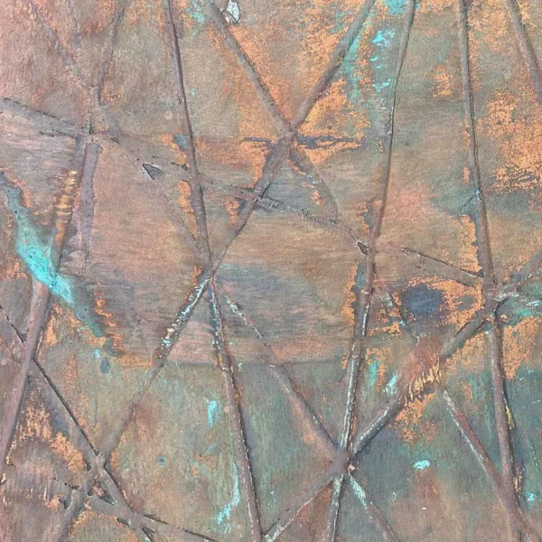 1020 XSTONE mineral veneer roll Copper Spider