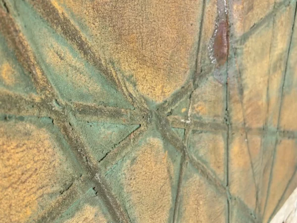 1020 XSTONE mineral veneer roll Copper Spider