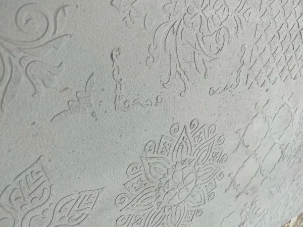 1022 XSTONE mineral veneer roll Concrete Grey Mandala
