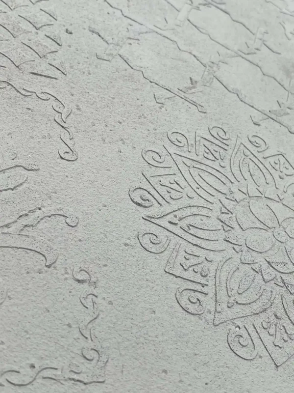 1022 XSTONE mineral veneer roll Concrete Grey Mandala
