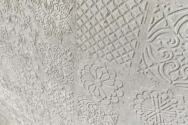 1022 XSTONE mineral veneer roll Concrete Grey Mandala