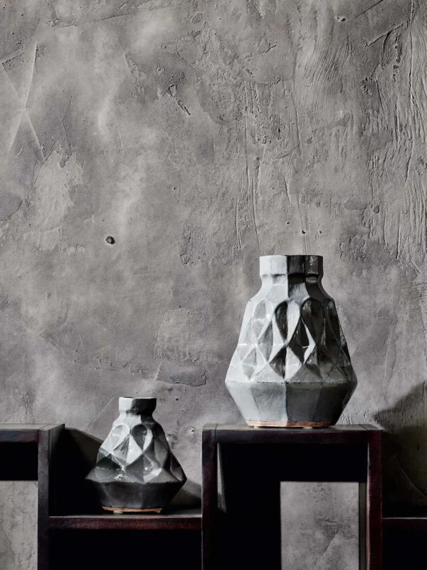 1023 XSTONE mineral veneer roll Concrete dark grey rough