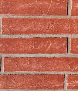 XSTONE mineral veneer roll brick red, wall paper