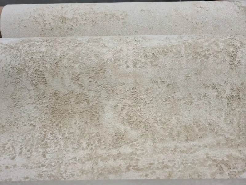 1087 XSTONE mineral veneer roll Travertine beige de paris