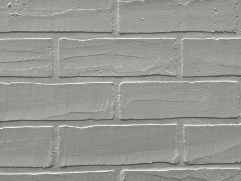 XSTONE mineral veneer roll brick white, wall paper