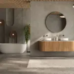 honed smooth middle grey roll