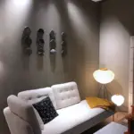 flexible mineral veneer roll smooth middle grey