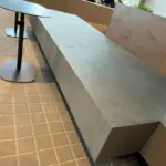 rough concrete laminated MDF panel