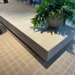 rough concrete laminated MDF panel