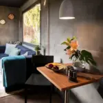 flexible mineral veneer roll smooth cement dark grey