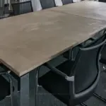 MDF concrete light grey panel