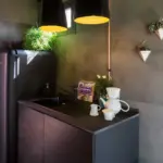 flexible mineral veneer roll smooth cement dark grey